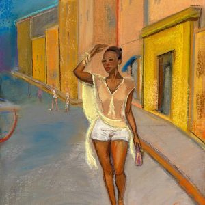 Woman about town