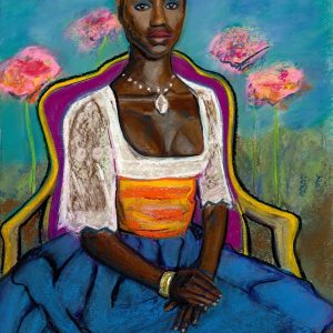 Woman in Garden