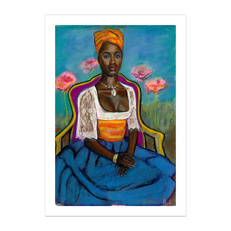 Lady of Spring 12x18 print