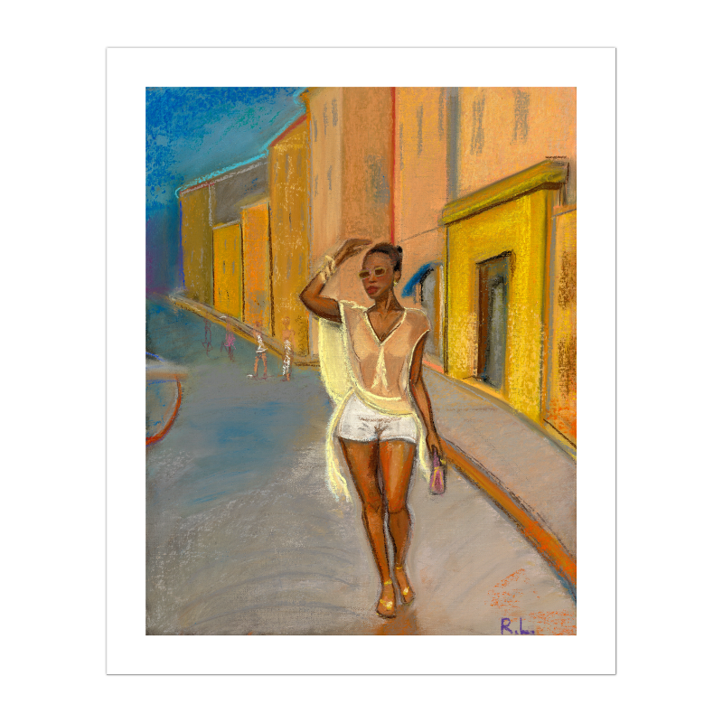 Golden Lady 11x14 print